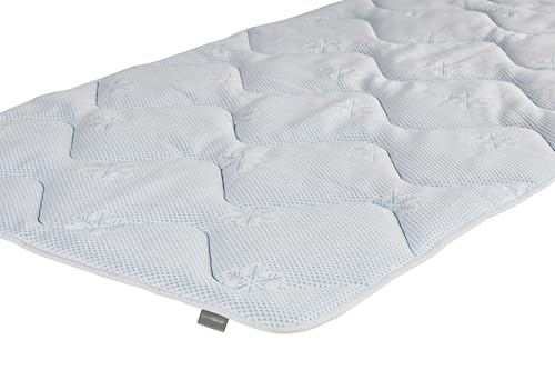 Traumnacht Cool Comfort Matratzenauflage für Sommer und Winter mit gemütlichem Doppeltuchbezug, 140x200, Öko-Tex Zertifiziert, produziert nach...
