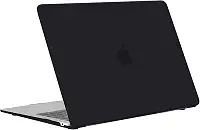 Capa Case Compatível Para Macbook New Air 13,3'' A1932/ A2179/ A2337 M1 (2018-2020)-PRETO FOSCO,Policarbonato, Rígido,Fina e Leve