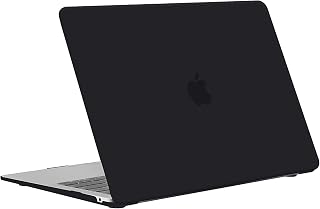Capa Case Compatível Para Macbook New Air 13,3'' A1932/ A2179/ A2337 M1 (2018-2020)-PRETO FOSCO,Policarbonato, Rígido,Fina e Leve