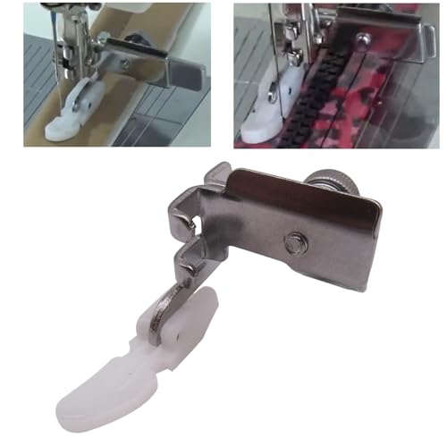 Pie prensatela ajustable para máquina de coser con cremallera miniatura 2