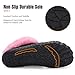 BARERUN Snow Boots for Women Snow Boot Fashion Winter Shoes Women's Classic Waterproof Snow Boots Suede Winter Boots Pink Women Size 9.5
