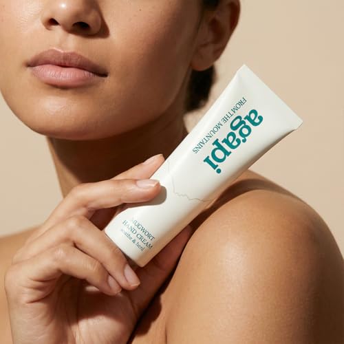 Image of Mugwort Hand Cream, Deep Moisturising, Cream Form, with Mugwort, for Soft and Smooth Hands, 40g