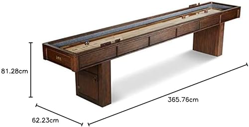 Miniatura 20 de Barrington Shuffleboard Múltiples estilos, colección clásica de juegos de arcade, diseños duraderos y elegantes con bolas de juego, perfecto