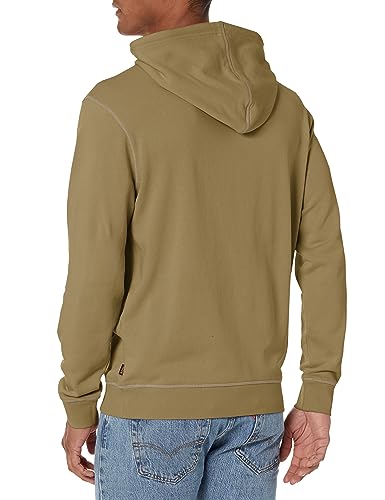 BOSS mens Patch Logo French Terry Pullover Hooded Cotton Sweatshirt2
