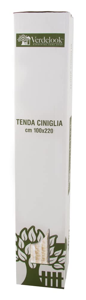 VERDELOOK Tenda Ciniglia da Sole 100x220 cm, Beige, Fili: 23