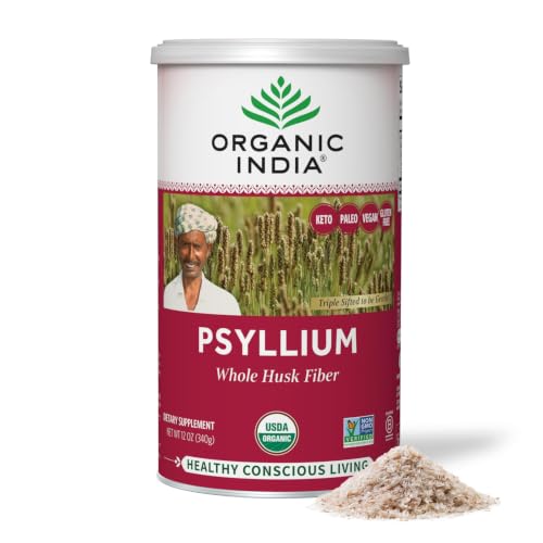 Organic India Whole Psyllium Husk Powder