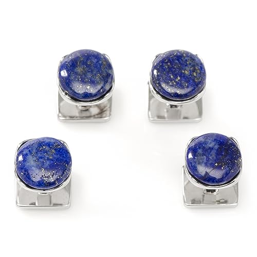 Sterling Silver Classic Formal Lapis Studs