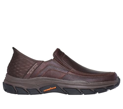 Image of Skechers Men's USA Respected - Elgin Moc Toe Leather Slip-Ins