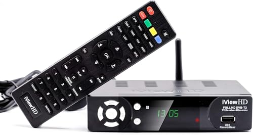UK FULL HD 1080P Built in Wi-Fi Freeview HD Receiver Digital TV Set Top Box Tuner