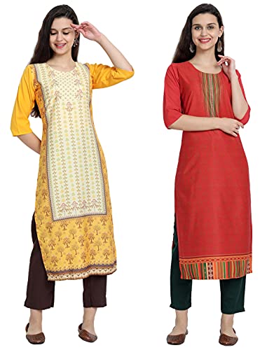 Image of Women's Crepe Regular Kurta