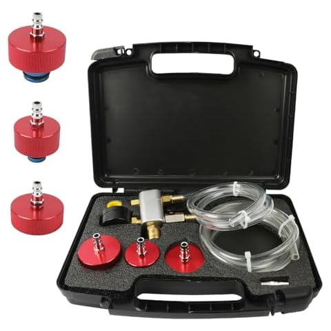 BELEY Coolant Fill Kit for Tesla,Radiator Vacuum Coolant Refill Kit Compatible with Models S/X and 3/Y, Includes 3 Adapters for Precise and Safe Connection - Efficient Coolant Refilling Made Easy Cover