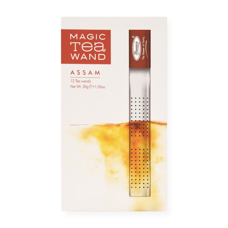 Té Assam negro pack de 12 varitas desechables miniatura 1