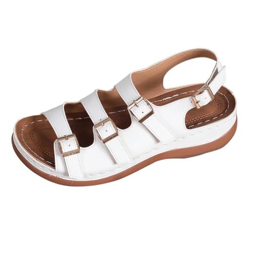 Genérico Sandalias Barefoot Chanclas Playa Ligeras de Plataforma Zapatos de Verano Suaves Transpirable Zapatos Sandalias Plataforma para Trabajo