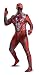 Disguise Men's Ranger Movie Bodysuit Costume, Red, X-Large