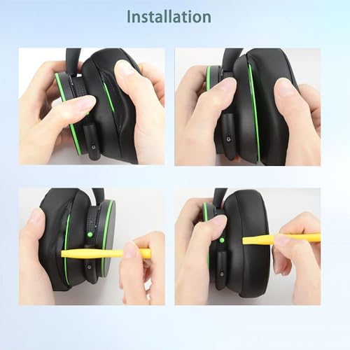 Repuestos para auriculares Xbox Earpads y cubierta de diadema compatibles con Microsoft Xbox Wireless/Xbox Stereo/Edición especial 20 aniversario miniatura 4
