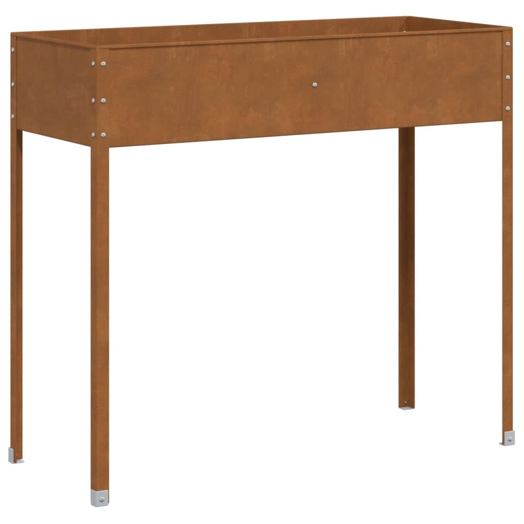 Fioriera da Giardino 100,5x40,5x90 cm in Acciaio Corten,Casa e Giardino,Prato e Giardino,Giardinaggio,Vasi e fioriere,8.75kg-4008961