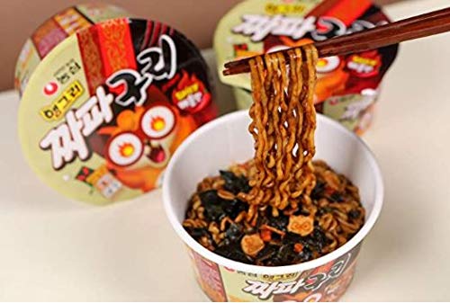 Image of Nongshim Angry Chapaguri Instant Noodles, 4.02 oz ? 114 g.