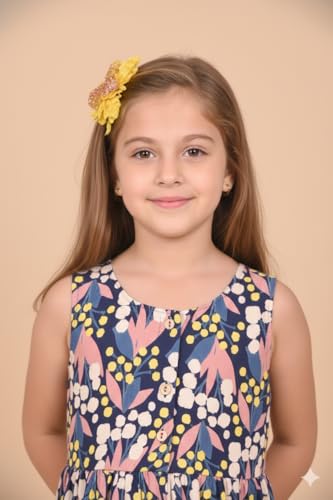 Image of VIKITA 2017 Girls Embroidery Cotton Long Sleeve Flower Dresses LH5460 for 1-8 Years ?-