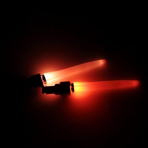 Miniatura 6 de Paquete de 4 luces LED de flash para válvula de rueda de neumáticos para bicicleta, bicicleta, motocicleta, rueda de luz, 4.25 pulgadas de largo