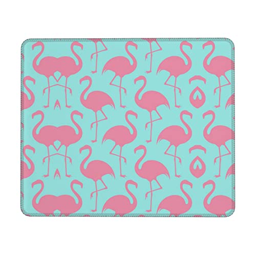 Tapis de souris imperméable flamant rose pour un bureau design et propre