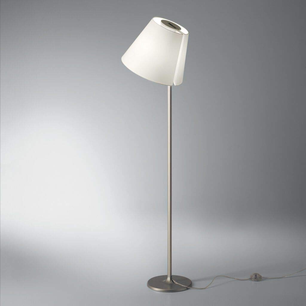 Artemide Melampo Mega Floor Lamp for Furniture Dining Home Decor Bedroom Living Room Office Lighting - Grey