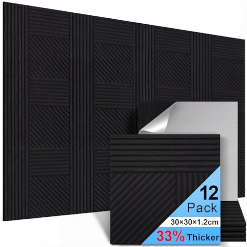 Absorbeur de bruit autocollant triangulaire pour traitement acoustique mural
