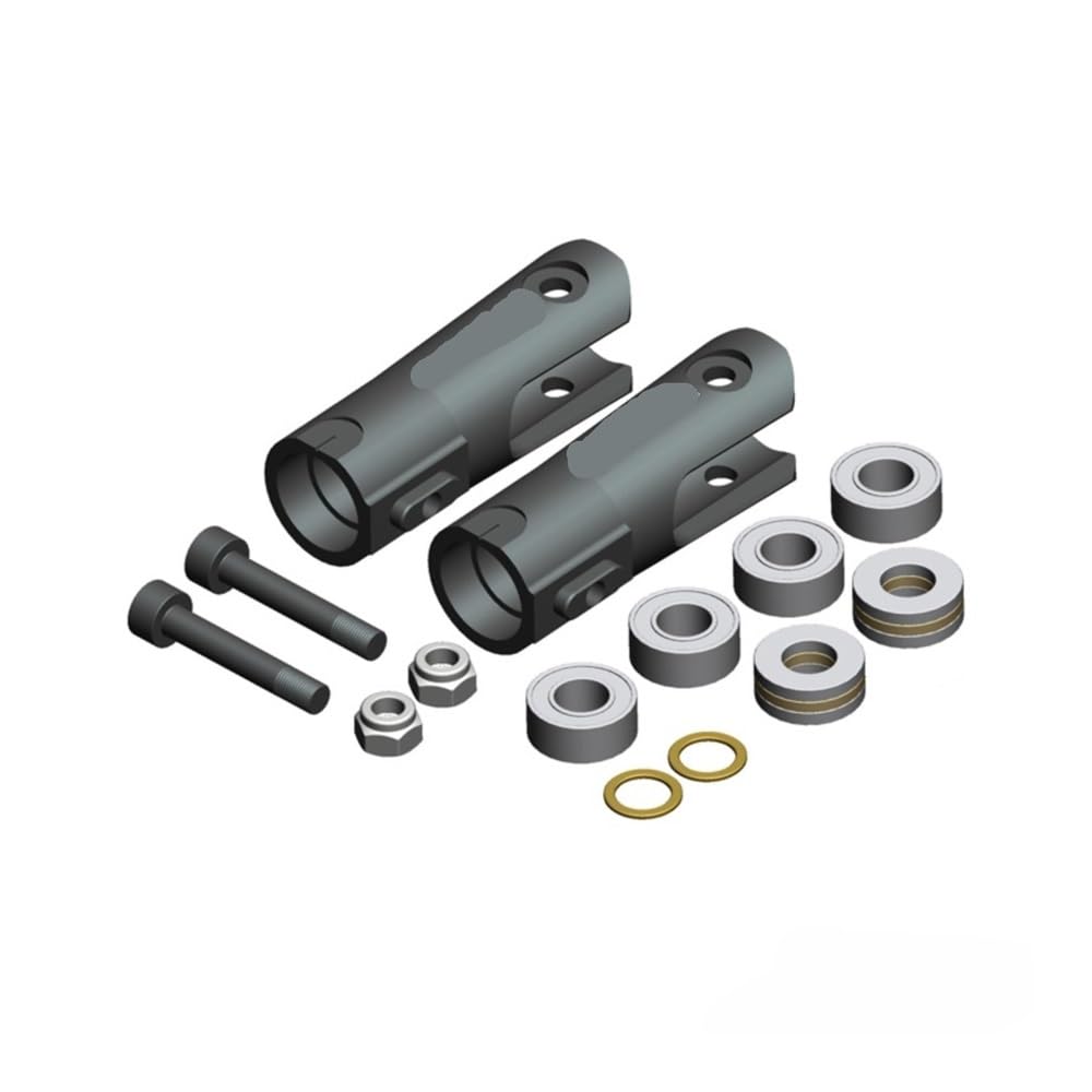 Support de rotor principal en métal noir R42 R42-001 pour réparer le jeu de l'axe