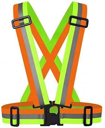 SHASALES™ Reflective Vest with Reflector Bands Reflective Running Gear for Men and Women. Night Walking Biking Safety Straps (MULTICOLOR) (B09VZD6KQD) Amazon Price History, Amazon Price Tracker