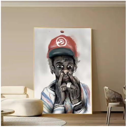 Peinture Young Thug pour habiller un mur vide avec style et caractère