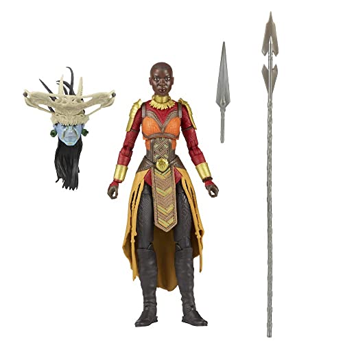 Hasbro Marvel Legends Series - Black Panther Wakanda Forever - Figura de Okoye de 15 cm - 2...