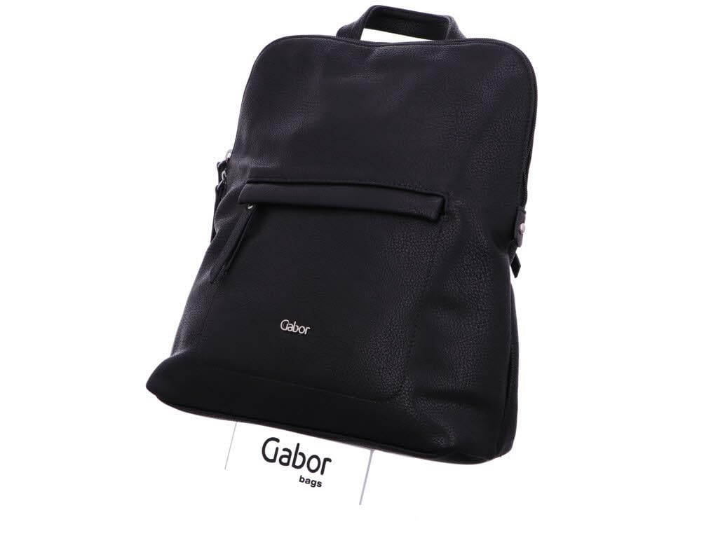 Gabor bags Mina Damen City Rucksack Backpack, 8 L Schwarz