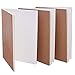 BronaGrand 3pcs Dotted Notebook Journal Pocket Memo Book - Thick Dot Grid Paper - Total 96 Sheets / 192 Pages