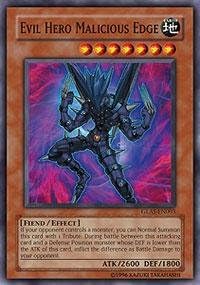 Evil Hero Malicious Edge - GLAS-EN003 - Super Rare - Unlimited Edition