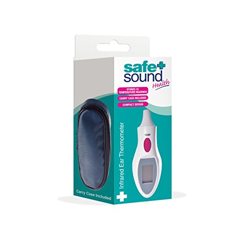 Safe and Sound Infrared Ear Thermometer and Protective Wallet