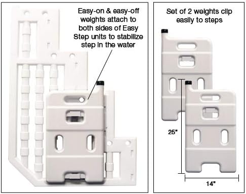 Easy Step Weight System for Above Ground Easy Pool Steps
