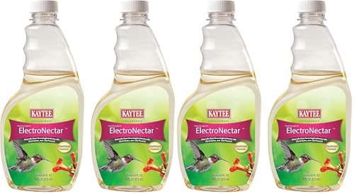 Image of Kaytee Hummingbird ElectroNectar Wild Bird Food,16 oz Concentrate,Makes 128 oz of ElectroNectar,(Pack of 4)