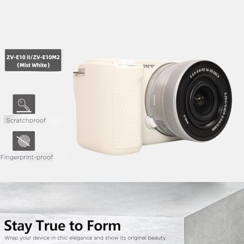 Funda de silicona para cámara Sony ZV-E10 II miniatura 4