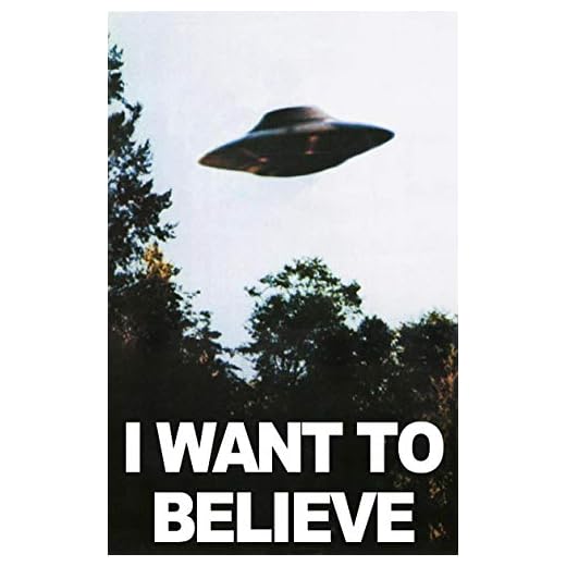 X FILES "I Want to Believe" Mulders Office Tv Show Poster 24x36