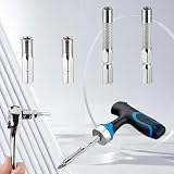4 sztuki adaptera bitowego 1/4 do 4 mm, 2 sztuki magnetycznego adaptera 1/4 do 4 mm sześciokątnego i 2 sztuki uchwytu przedłużającego wiertła z mikro bitami do gniazd i precyzyjnych zestawów bitów
