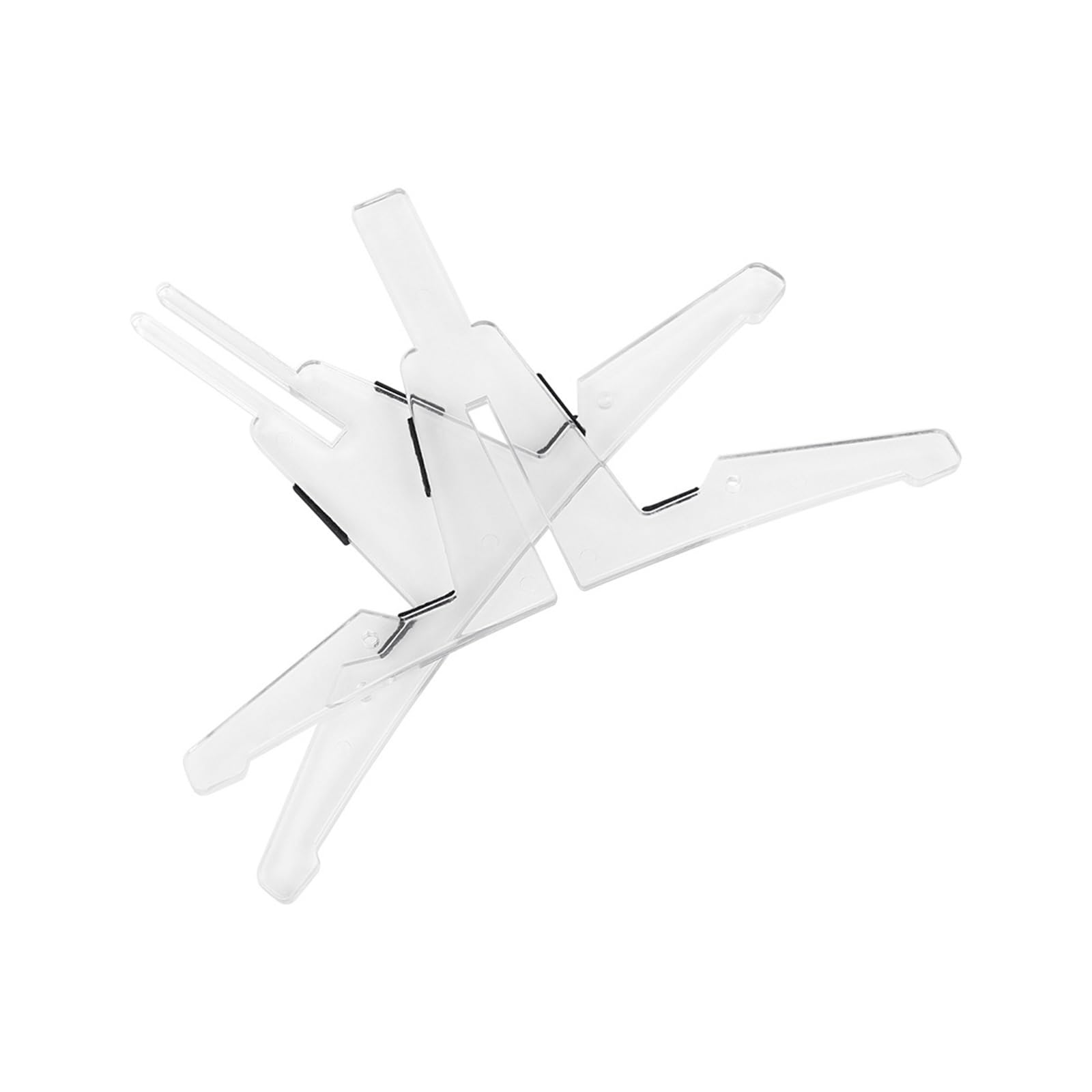 Klarnetu utrzymanie Akcesoria Akcesoria Do Instrumentów Muzycznych Stojak Na Klarnet Stojak Krzyżowy Na Czterech Nogach, Zdejmowany Stojak Na Klarnet. Stojak Na Instrumenty (Color : Transparent)
