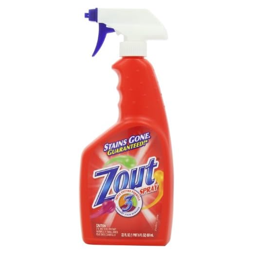 Zout Laundry Stain Remover Spray, Triple Enzyme Formula, 22 Ounce