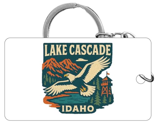 R and R Imports Lake Cascade Idaho Vintage Souvenir Design