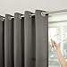 Sun Zero Barrow Energy Efficient Grommet Sliding Patio Door Curtain Panel, 100