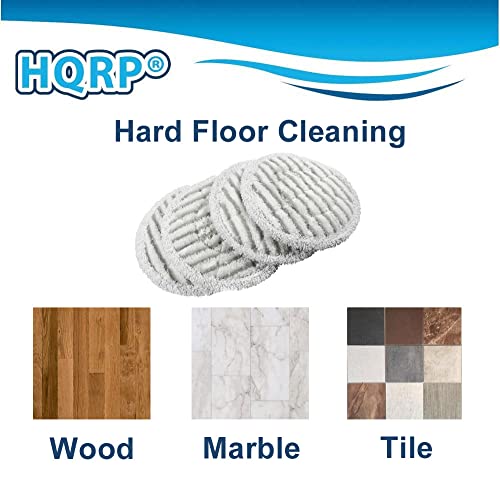 image for HQRP 4-Pack Steam Mop Pads Compatible with Shark S7000, S7000AMZ, S700