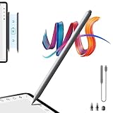 ESR Stylus Pen for iPad, Magnetic Wireless Charging iPad Pen, Digital Apple Pencil 2nd Gen with Tilt Sensitivity and Palm Rejection for iPad Pro 12.9/11, iPad Air 5/4, and iPad Mini 6, Silver