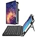Fintie Samsung Galaxy Tab E 9.6 Keyboard Case - Slim Fit PU Leather Stand Cover with Premium Quality [All-ABS Hard Material] Removable Wireless [Long Life Battery] Bluetooth Keyboard, Galaxy