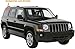 Passenger/Right Side Quarter Window Glass Replacement for Jeep Patriot 4 Door Utility 2007-2017