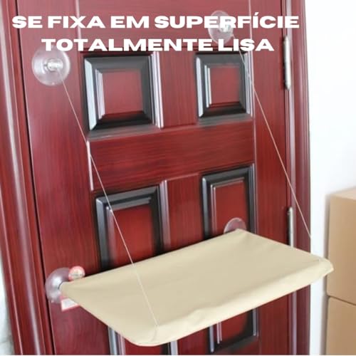 CAMA SUSPENSA DE JANELA PARA GATOS CAMINHA com ventosas SACADA VARANDA pet cat 55X32 DIVERTIDO E CON