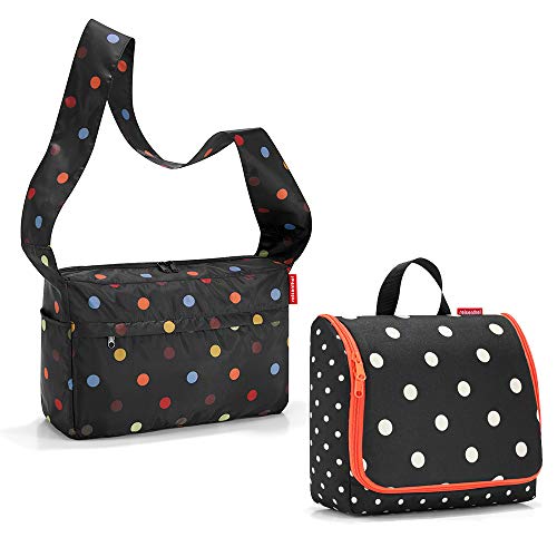Preisvergleich Produktbild reisenthel toiletbag XL Kulturtasche Waschtasche Kulturbeutel mit Zugabe (mixed dots)