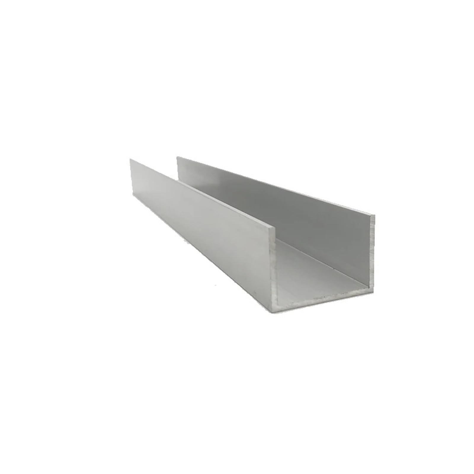 U Shape Aluminum U-Shape Aluminum, 35mm X 25mm 2mm,Outer Width, Length 50cm,Aluminum Alloy Glass Covered Edge Strip